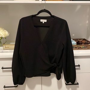 Madewell wrap top size L